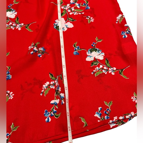 PaperMoon - Womens Floral Strapless Summer Top Sz. MD - Picture 9 of 11